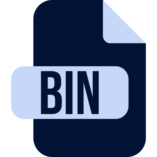 bin-bestand Generic color fill icoon