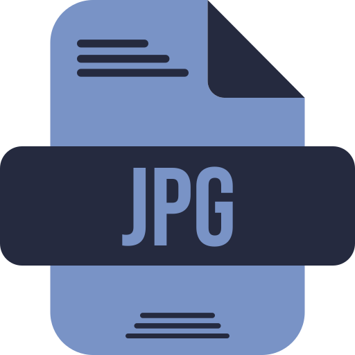 jpg-datei Generic color fill icon