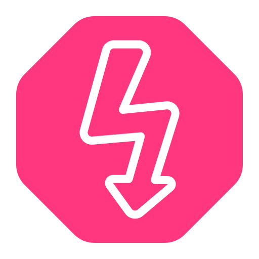 High voltage Generic color fill icon