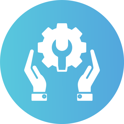 Technical support Generic gradient fill icon