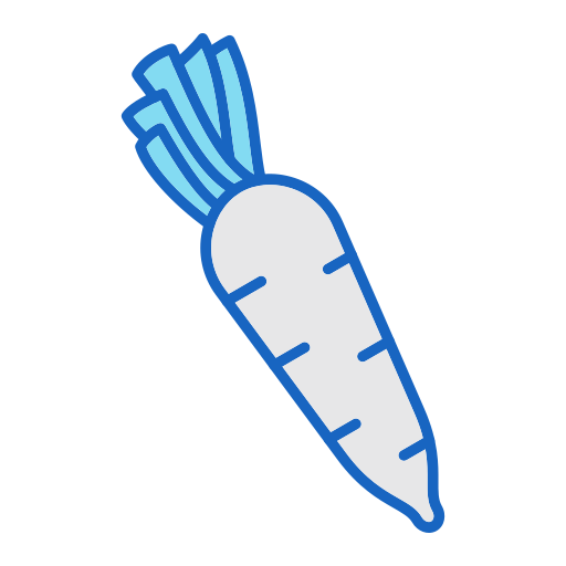 Radish Generic color lineal-color icon