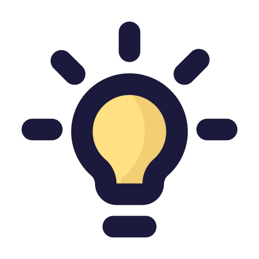 Idea bulb Generic color lineal-color icon