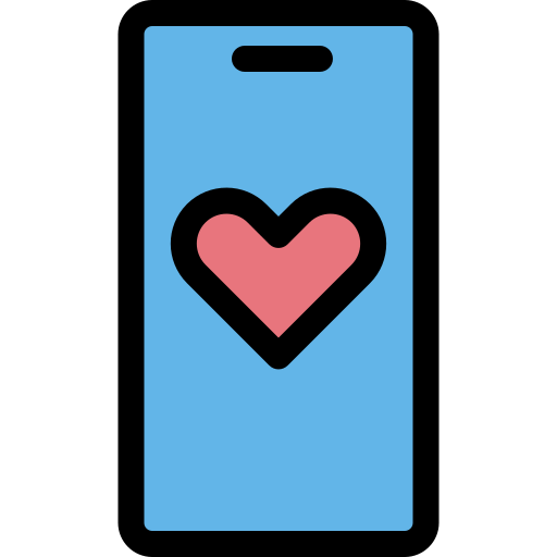 Dating app Generic color lineal-color icon