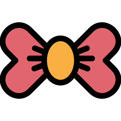 vlinderdas Generic color lineal-color icoon