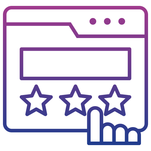 Rating Generic gradient outline icon