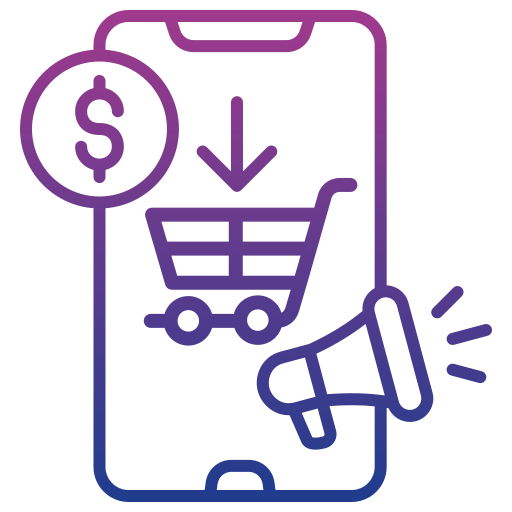 Ecommerce Generic gradient outline icon