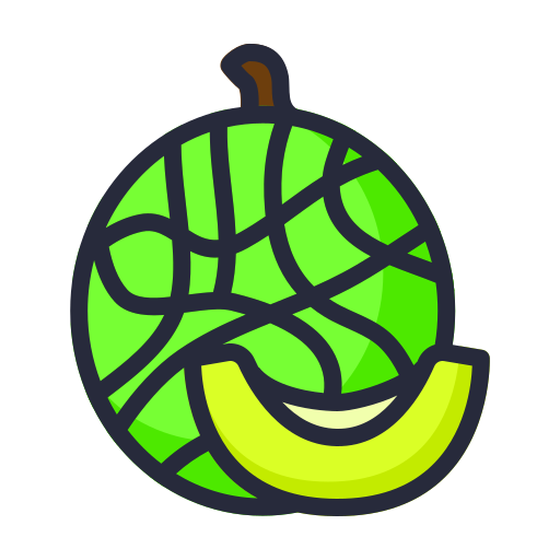 Melon Generic color lineal-color icon