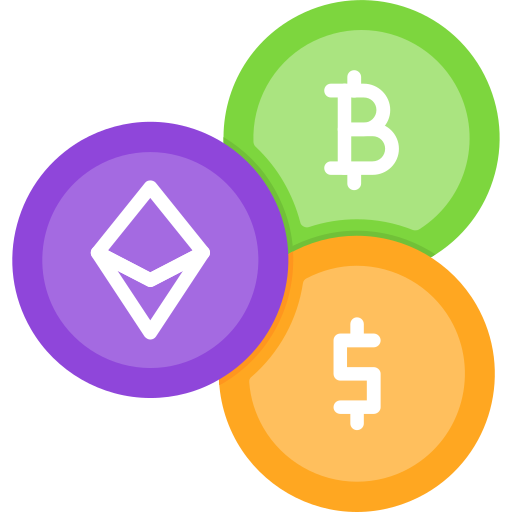 cryptocurrency Generic color fill icon