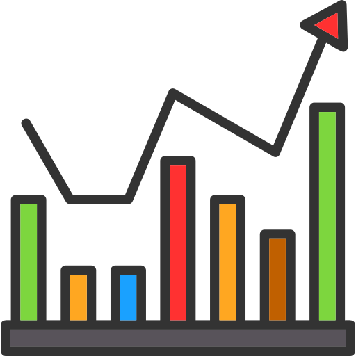 Stock market Generic color lineal-color icon