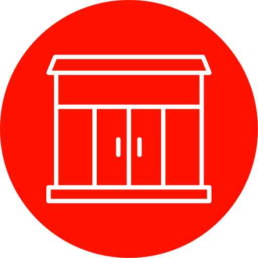 Store Front Generic color fill icon