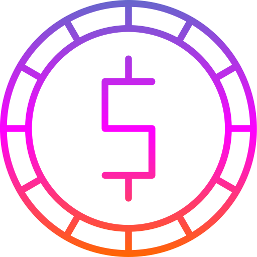 Coin Generic gradient outline icon