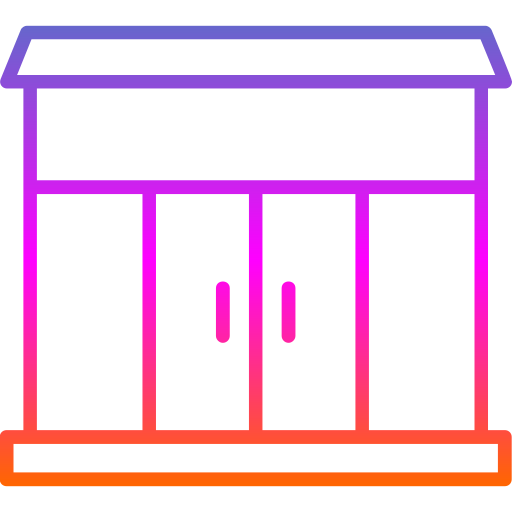 Store Front Generic gradient outline icon