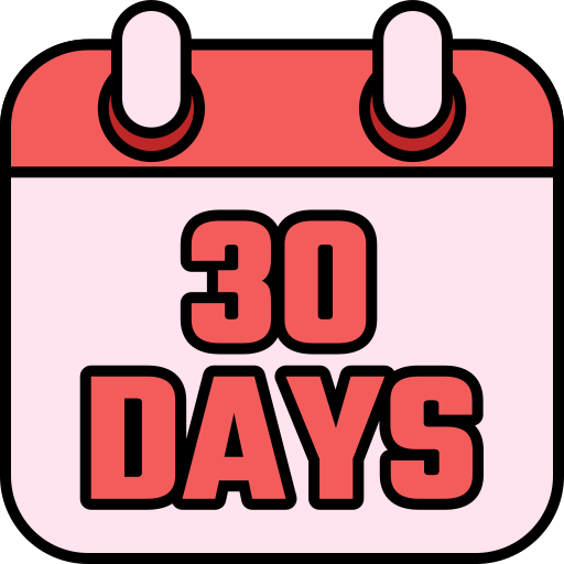 30 days Generic color lineal-color icon