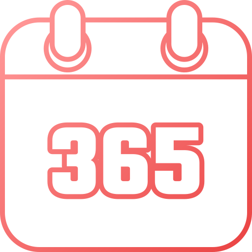 365 Generic gradient outline ikona