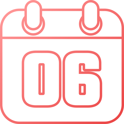 Six Generic gradient outline icon