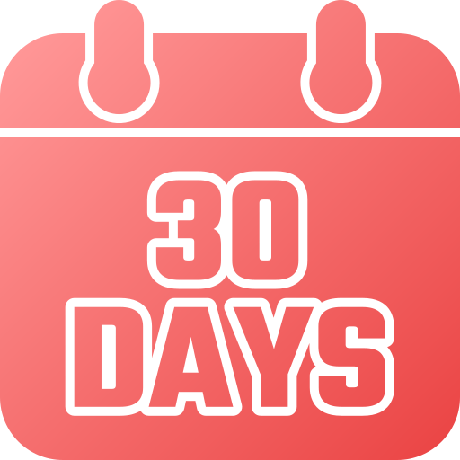 30 tage Generic gradient fill icon