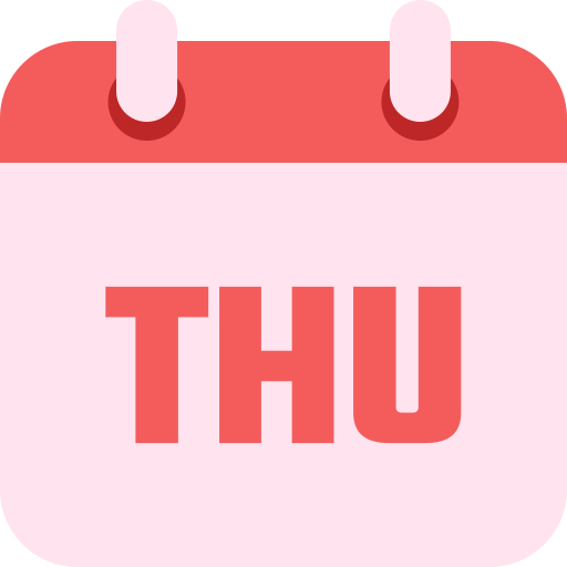 Thursday Generic color fill icon