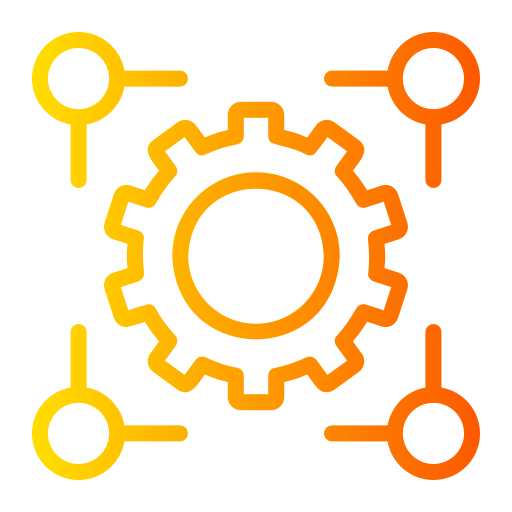 processi Generic gradient outline icona