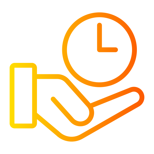 Save time Generic gradient outline icon