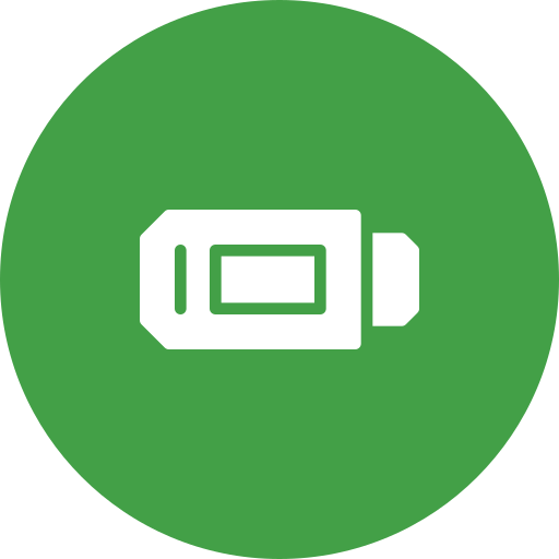 Empty Battery Generic color fill icon