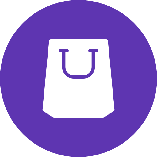 Shopping bag Generic color fill icon