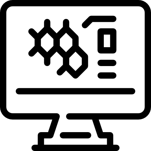 Computer Justicon Lineal icon