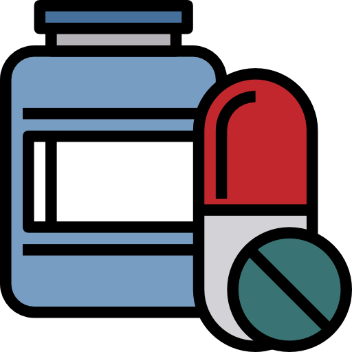 medicamento Surang Lineal Color icono