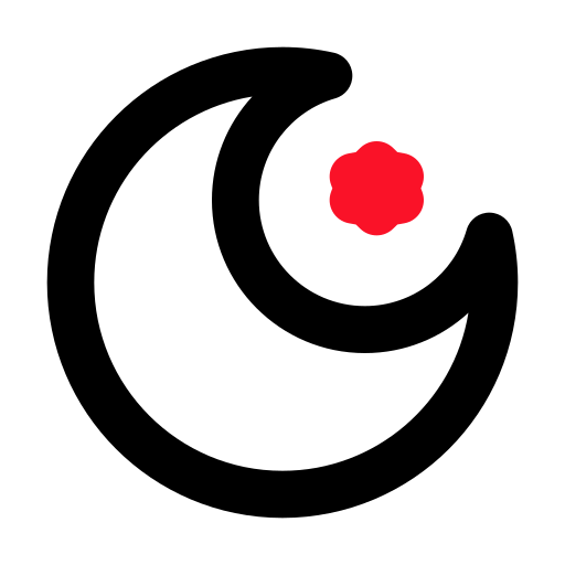 halbmond Generic color outline icon