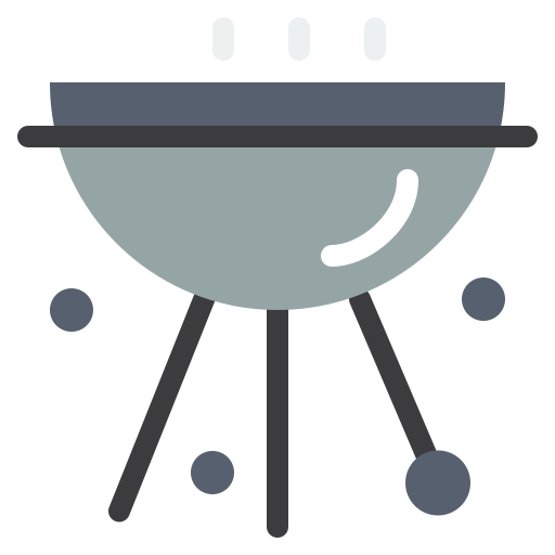 BBQ Generic color fill icon