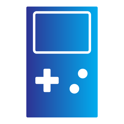 game boy Generic gradient fill icon
