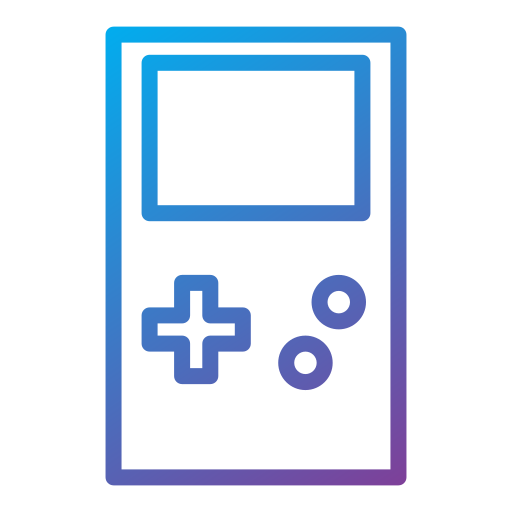 Game boy Generic gradient outline icon