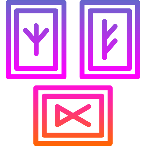runes Generic gradient outline Icône