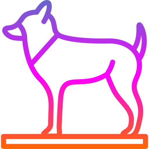 Dog Generic gradient outline icon