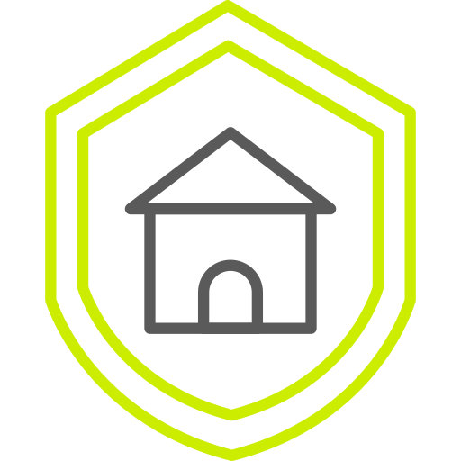 seguro de casa Generic color outline icono