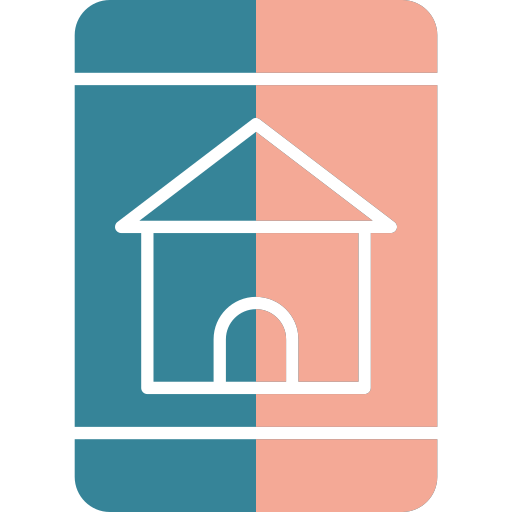 Search house Generic color fill icon
