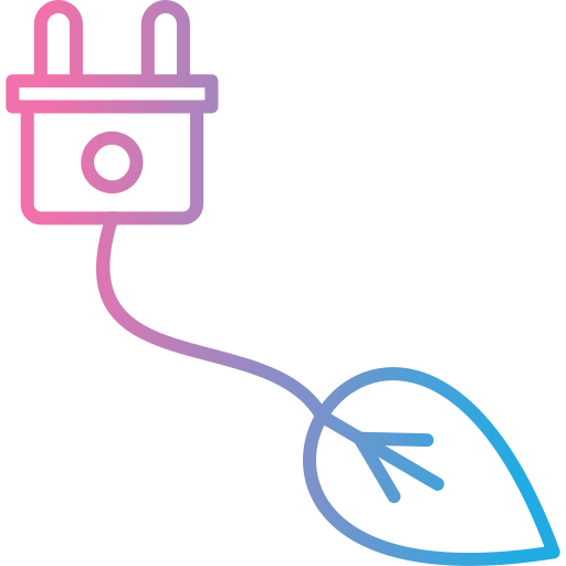 Öko elektrisch Generic gradient outline icon