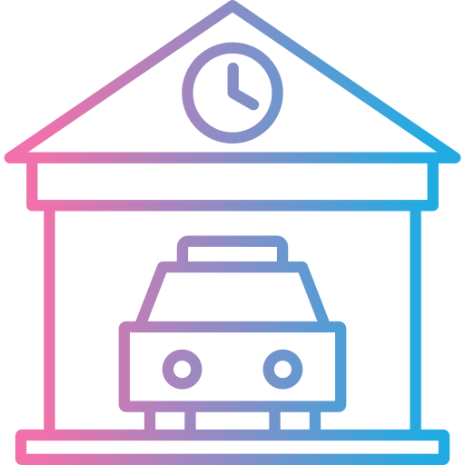 Garage Generic gradient outline icon