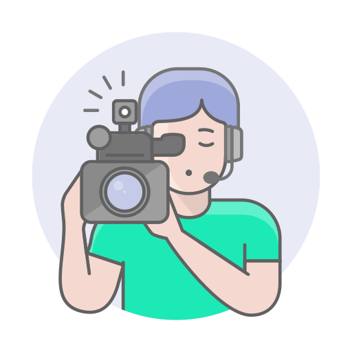 operator kamery Generic color lineal-color ikona