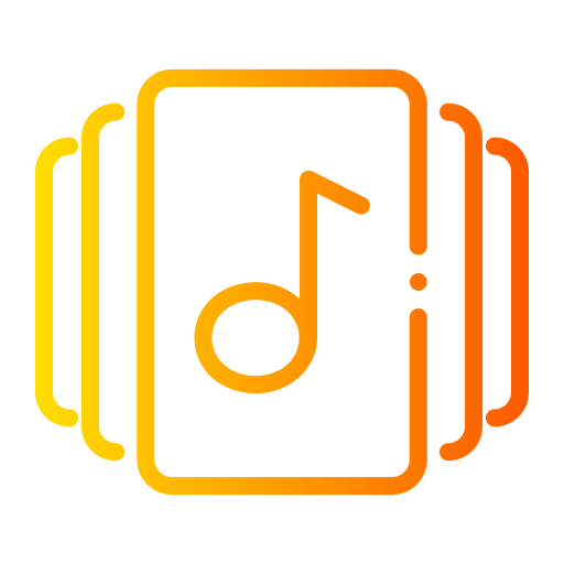 Album Generic gradient outline icon