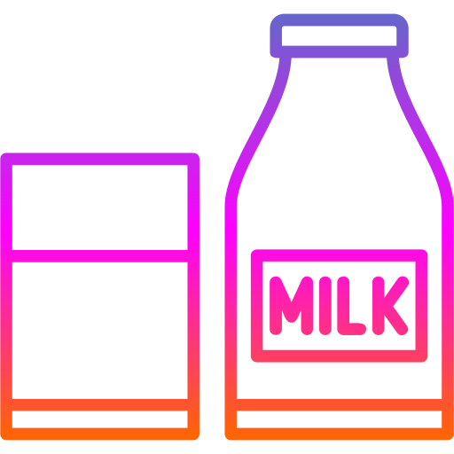 leite Generic gradient outline Ícone