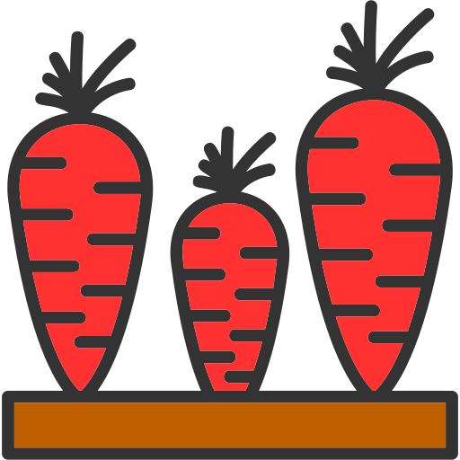 zanahorias Generic color lineal-color icono