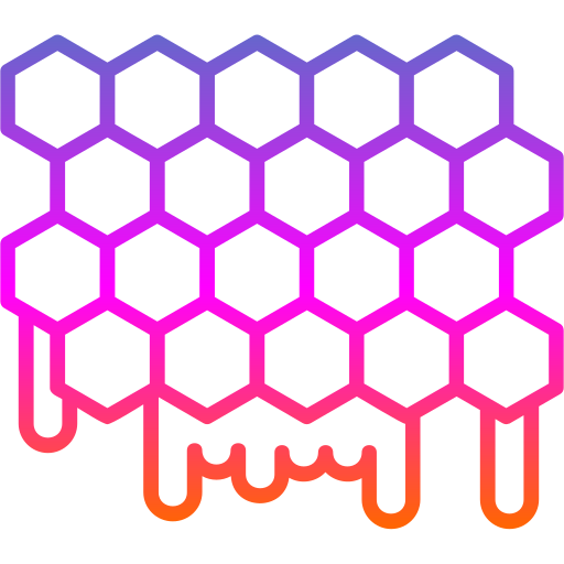 Honeycomb Generic gradient outline icon