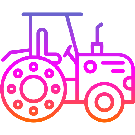 tracteur Generic gradient outline Icône