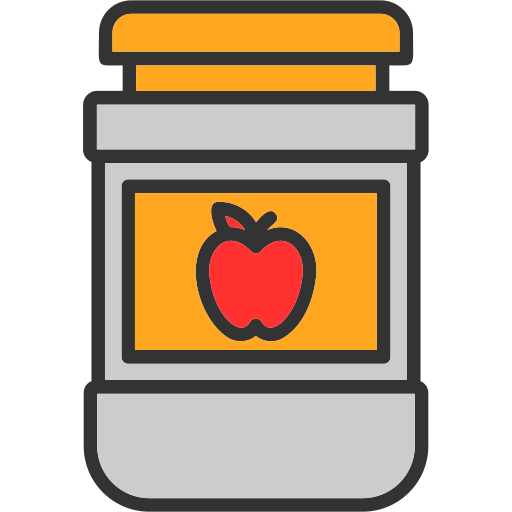 mermelada de manzana Generic color lineal-color icono