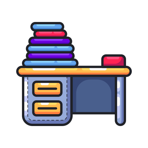 책상 Generic color lineal-color icon