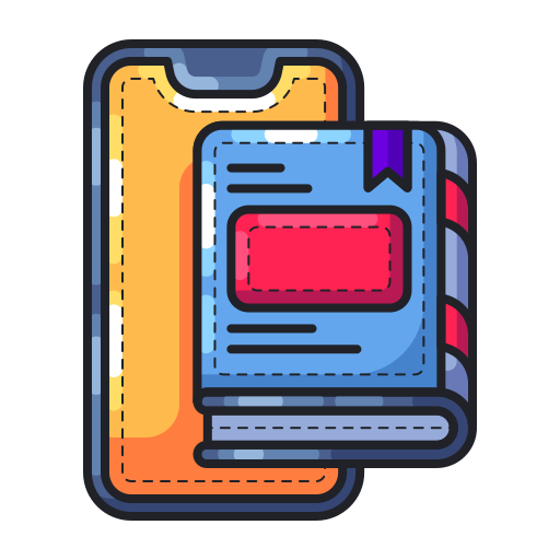 ebook Generic color lineal-color ikona
