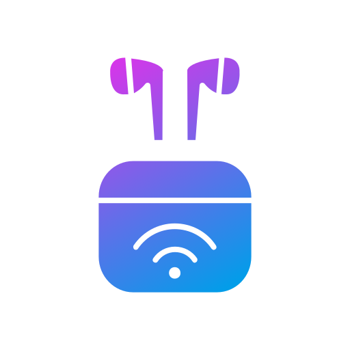 Airpods Generic gradient fill icon