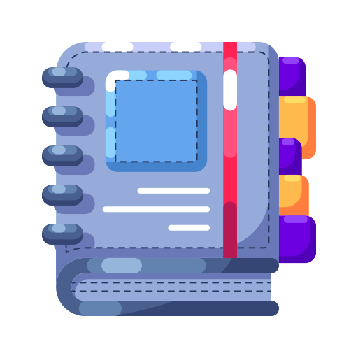 notizbuch Generic color fill icon