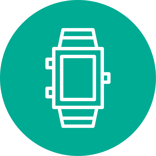 smartwatch Generic color fill icon