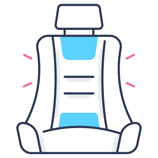 Автомобильное сиденье Generic color lineal-color иконка